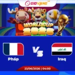 Soi kèo Pháp vs Iraq 04h00 ngày 23/6/2026 – World Cup 2026